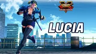 Street Fighter 5 - Lucia - story mode [ENG]