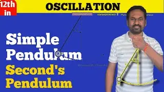 Simple Pendulum and Second Pendulum #oscillations 