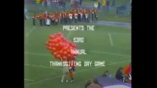 QATV Classic Sports: 1985 Thanksgiving Football (November 28, 1985)