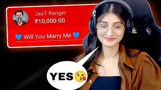 I proposing payal gaming on live stream ft. @PAYALGAMING