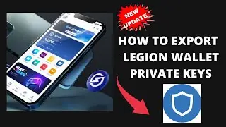 HOW TO EXPORT LEGION WALLET PRIVATE KEYS TO TRUSTWALLET #nanaysvlog #LegoonWallet #privatekeys