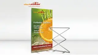 Easy Foldable LightBox Banner Stands, LED Frames, SEG Light Frames