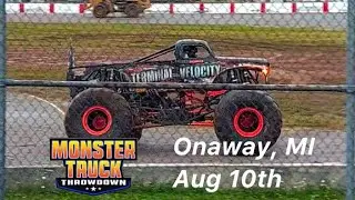 2024 Monster Truck Throwdown Onaway Michigan Aug 10th 2024