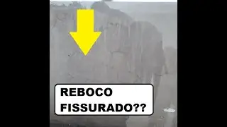 CHEGA DE FISSURAS E TRINCAS no seu Reboco. 5 CAUSAS PRINCIPAIS!