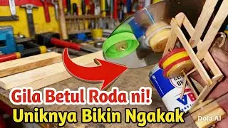 Cara Membuat Mainan unik dari barang bekas,