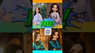 🎀 Convert Your Photo into DOLL Mode using ChatGPT AI! 🪄👧 | Viral AI Photo Editing Trick #shorts