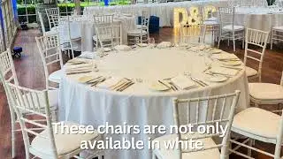 White Tiffany Chairs | Sydney & Melbourne