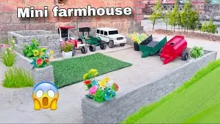 Build a Mini Farmhouse for Your RC Tractor | DIY Made Easy @Aditya_rc_project