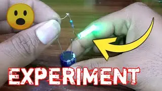 Capacitor Se Led Bulb Kaise Jalaye 🤯 😮#shorts​ #capicitor​ #ledbulb​ #trending​ #youtubeshorts​
