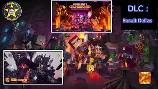 Flames of the Nether : Minecraft Dungeons | DLC | Basalt Deltas | 90% of the map revealed