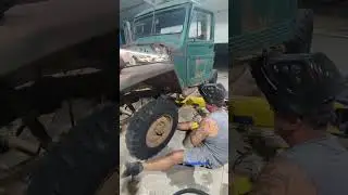 Progress on Jeep Ratrod build for high class trash invitational 