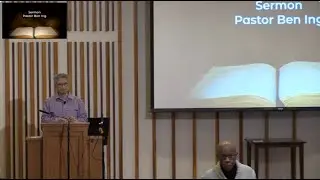 *CEMCQ 01/18/2026 Live Stream Pastor Ben Ing (Matt 9:18-26)