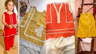 Comfortable Little Girls Spring Dress Designing Detailing Ideas Collection!