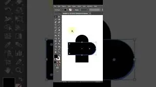 How to make a heart in adobe illustrator | Illustrator tutorial | Jammu Graphics #shorts