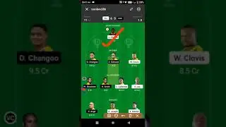 SCL VS MAC cricket match dream 11 team #lineup team 🤑💯#shorts