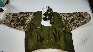 “Belt Blouse stitching | Ready cut blouse | Step by Step ✂️🧵”