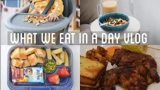 What We Eat In A Day Vlog - Breakfast, Lunch and Lunch Box recipes (4 recipes)