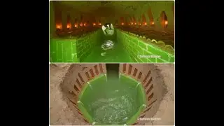 #معلومات_حول_العالم Building The Most Secret Temple Underground House