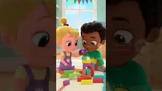 Children building with blocks #cocomelon #youtubekids #shortsvideo #youtubeshorts