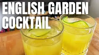 HOW TO MAKE AN ENGLISH GARDEN COCKTAIL