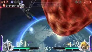 Final Fantasy Dissidia 012 Duodecim - Sefiro Crescent Vs Drewwy310/MJC Match 12