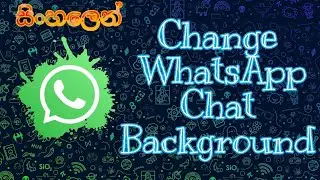WhatsApp  Chat Background Change💚 | Chat Wallpaper Change Sinhala