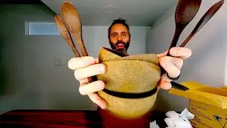 Unboxing CocoBowlsCo: Natural Coconut Bowls & Spoons