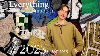 Всё, что я связала крючком в 2025 году!