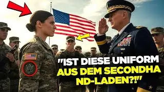 Rekruten Lachten Über Ihr Hässliches Abzeichen, Bis Der General Als Erster Salutierte