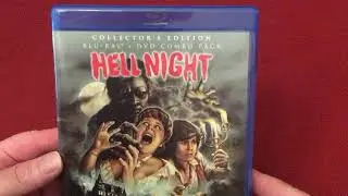 Hell Night - Collector&rsquo;s Edition Blu-ray + DVD Linda Blair from The Exorcist Classic Movie