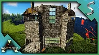 BUILDING OUR BASE IN THE HIGHLANDS! - Ark: Survival Evolved [Cluster E8]