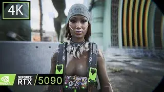 Following NPCs Through Night City | Cyberpunk 2077 Photorealistic Mod
