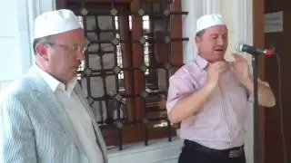 Mehmet PERVANE Necip DEMİREL Yunus Emre Camiinde ikindi Rast makamında çift ezan 02 06 2013 360p