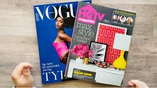 Magazine Harvest for Collage✂️ | AND Fussy Cutting! 