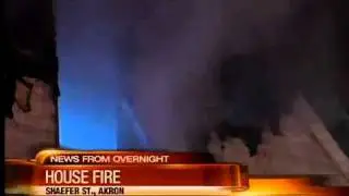 5am: Six people escape burning home in Akron