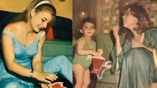 لأول مرة.. صور نادرة لنجوم زمان و لحظات خاصة  من داخل منازلهم