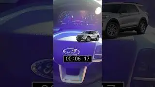 2022 Ford Explorer XLT 0-60 Test | 2.3L 4cyl Turbo | 10 Spd Auto | RWD | 300hp | 310 lb-ft #shorts