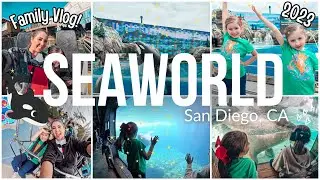GOING TO SEAWORLD! FAMILY VLOG 2023