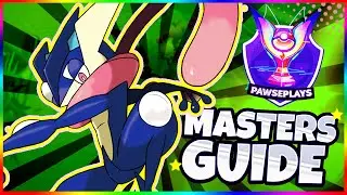 GRENINJA MASTERS GUIDE TO NINJA | POKEMON UNITE #Pawseplays