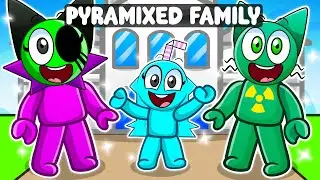 Adopted by a SPRUNKI PYRAMIXED FAMILY in Roblox!