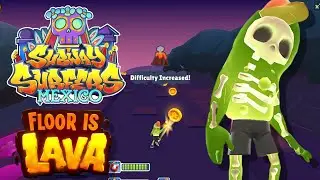Subway Surfers FLOOR IS LAVA in Mexico 2022 - Subway Surfers No Floor Challenge! 🌋