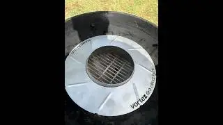 Vortex in-direct heat baffle plate system for Weber Kettle, Big Green Egg &   other charcoal grills