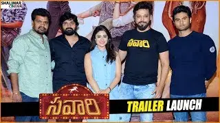 Savaari Movie Trailer Launch || Nandu, Priyanka Sharma || Shalimarcinema