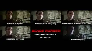 Ending Scene - All 5 Versions - Blade Runner