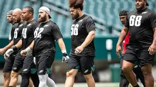 Philadelphia Eagles| Our Offensive line   Is the best in the division| Trevon Grimes is back