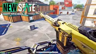 New Gun MG5 HACK DAME  Destroy map , New Update pubg Newstate | NEW STATE MOBILE