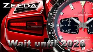 －ZEEDA－ いよいよクロノグラフが登場します。COMING SOON！！　【腕時計】