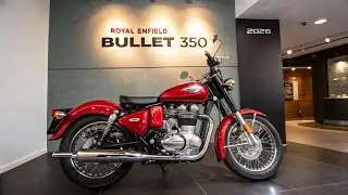 New 2026 Royal Enfield Bullet 350 Unveiled! Iconic Legend Reborn with Power & Style! 🔥Latest Review!