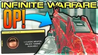 THIS GUN IS INSANE! UMP45 INFINITE WARFARE IN OVERPOWERED! (CLASSIC WEAPON UNLOCK INFINITE WARFARE)