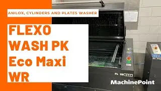 FLEXO WASH PK Eco Maxi WR Anilox, cylinders and plates washer | FLEXO WASH Machines